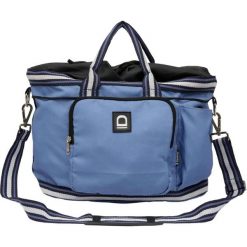 Torebka damska Equipage Darcy. Niebieskie torby na ramię EQUIPAGE, z aplikacjami, z gumy, eleganckie, na ramię, duże, bez dodatków. Za 221.00 zł.