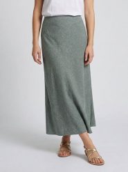 MOSS COPENHAGEN Spódnica "Viana" w kolorze zielonym rozmiar: S. Zielone spódnice Moss Copenhagen, s, bez wzorów, maxi. Za 153.34 zł.