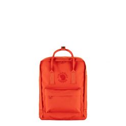 Plecak Fjallraven Re-Kanken - flame orange. Brązowe plecaki Fjällräven, bez wzorów. Za 371.99 zł.