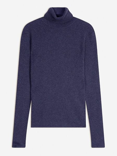 AUTHENTIC CASHMERE Kaszmirowy golf w kolorze granatowym rozmiar: XL. Niebieskie golfy AUTHENTIC CASHMERE, xl, bez wzorów, z kaszmiru, bez ramiączek. Za 344.95 zł.