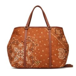 Torebka PINKO. Brązowe torebki klasyczne Pinko, bez wzorów, bez dodatków. Za 779.99 zł.
