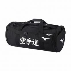 Torba Mizuno karate. Czarne torby na ramię Mizuno, bez wzorów, sportowe, na ramię, duże, bez dodatków. Za 362.00 zł.