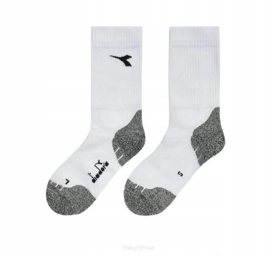 Skarpety tenisowe Diadora Stratouno Match Socks. Białe skarpety Diadora, bez wzorów, z bawełny. Za 79.00 zł.