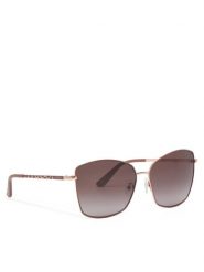 Guess Okulary przeciwsłoneczne GU00149 Beżowy. Brązowe okulary przeciwsłoneczne Guess, z aplikacjami, z tworzywa sztucznego. Za 379.99 zł.