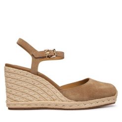 Espadryle MICHAEL Michael Kors. Brązowe espadryle MICHAEL Michael Kors, bez wzorów, bez obcasa, bez zapięcia. Za 619.99 zł.