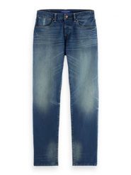 Scotch & Soda Dżinsy - Regular fit - w kolorze niebieskim rozmiar: W30/L34. Niebieskie jeansy Scotch & Soda, l, z aplikacjami. Za 188.85 zł.