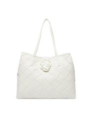 Just Cavalli Torebka 80RA4BM2 ZSD88 Biały. Białe torebki klasyczne Just Cavalli, bez wzorów, ze skóry, bez dodatków. Za 939.99 zł.