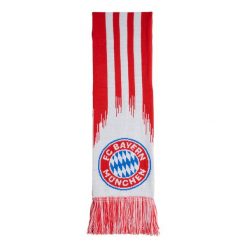 Szalik FC Bayern Home. Białe szaliki Adidas, bez wzorów, sportowe. Za 109.00 zł.