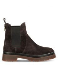 Gant Sztyblety 31553157 Brązowy. Brązowe botki GANT, bez wzorów, ze skóry, bez obcasa, na płaskiej podeszwie, bez zapięcia. Za 579.99 zł.