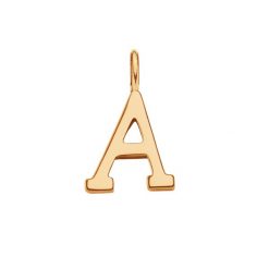 Literka A pozłacana. Bransoletki Lilou, pozłacane. Za 99.00 zł.