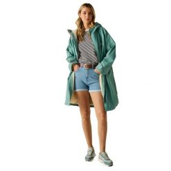 Wodoodporny, Dwustronny Szlafrok Unisex Dla Dorosłych. Zielone szlafroki Regatta, l, bez wzorów, z materiału, bez ramiączek, z kapturem. Za 374.99 zł.