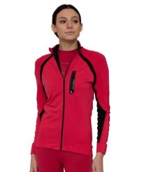 Bluza dresowa termoaktywna rozpinana damska Brubeck ACTIVE PRO. Czarne bluzy Brubeck, m, bez wzorów, z dresówki, bez kaptura. Za 299.00 zł.