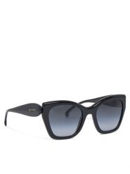 Etro Okulary przeciwsłoneczne 0084/S 207825 Czarny. Czarne okulary przeciwsłoneczne ETRO, bez wzorów, z tworzywa sztucznego. Za 669.99 zł.