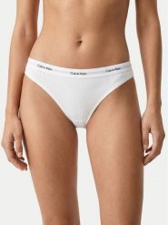 Calvin Klein Underwear Figi klasyczne LV00QD5358 Biały. Białe figi Calvin Klein Underwear, s, bez wzorów, z bawełny. Za 79.99 zł.