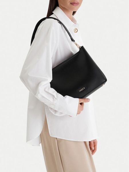 MEXX Torebka CEO-MEXX-B-004-09 Czarny. Czarne torebki klasyczne Mexx, bez wzorów, z materiału, bez dodatków. Za 179.99 zł.