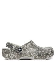 Crocs Klapki Classic Pop Animal 214153 Szary. Szare klapki Crocs, bez wzorów, z tworzywa sztucznego, bez obcasa. Za 259.99 zł.