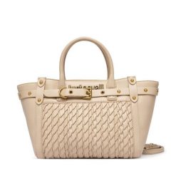 Torebka Just Cavalli. Brązowe torebki klasyczne Just Cavalli, bez wzorów, bez dodatków. Za 829.99 zł.