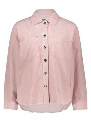 ONLY Koszula sztruksowa w kolorze jasnoróżowym rozmiar: L. Różowe koszule Only, l, bez wzorów, z bawełny, bez kołnierzyka, bez ramiączek. Za 130.99 zł.