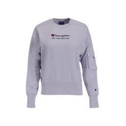 Damska bluza Champion Crewneck Sweatshirt 113314-VS059. Fioletowe bluzy Champion, xs, bez wzorów, z bawełny, bez kaptura. Za 237.72 zł.