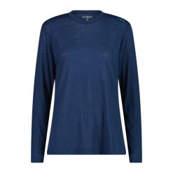 Damski jersey z długim rękawem CMP Kildar. Niebieskie bielizna sportowa CMP, bez wzorów, z jersey. Za 282.50 zł.