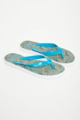Japonki damskie ze wzorem LIU JO. Klapki Liu Jo, bez wzorów, bez obcasa. Za 219.00 zł.