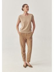 TATUUM Bluzka w kolorze karmelowym rozmiar: XL. Brązowe bluzki Tatuum, xl, bez wzorów, bez kołnierzyka, bez ramiączek. Za 117.73 zł.