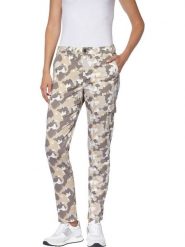 Heine Spodnie w kolorze szarobrązowo-beżowym rozmiar: 44. Brązowe spodnie materiałowe Heine, na co dzień, bez wzorów, z materiału. Za 104.99 zł.