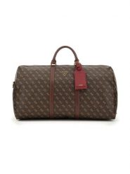 Guess Torba podróżna w kolorze brązowym - 35 x 26 x 22 cm rozmiar: onesize. Brązowe torby na ramię Guess, z aplikacjami, z materiału, przez ramię, bez dodatków. Za 565.99 zł.