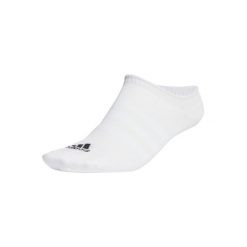 Adidas Skarpety Thin 3-Pack Ht3463. Białe skarpety Adidas, bez wzorów. Za 41.99 zł.
