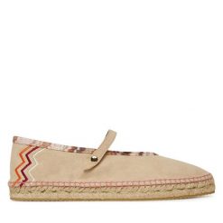 Espadryle M Missoni. Brązowe espadryle M Missoni, bez wzorów, bez obcasa, bez zapięcia. Za 1,689.00 zł.