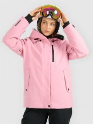 4F Kurtka snowboardowa membrana 15000 damska - różowa XXL. Czerwone kurtki narciarskie 4f, xxl, bez wzorów, z materiału, bez kaptura, narciarskie. Za 699.99 zł.