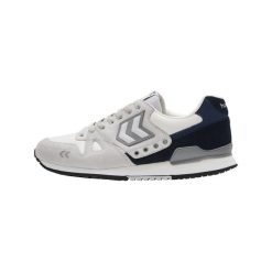 Trenerzy Hummel Marathona Ripstop. Białe obuwie sportowe Hummel, z nubiku, bez zapięcia. W wyprzedaży za 295.00 zł.