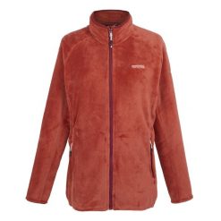 Bluza Polarowa Damska Puszysta Pełen Suwak Lakara. Czerwone bluzy Regatta, na zimę, s, bez wzorów, z polaru, bez kaptura. Za 66.99 zł.