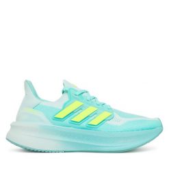 Buty do biegania adidas. Niebieskie obuwie sportowe Adidas, bez zapięcia, do biegania. Za 799.99 zł.