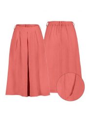Eight2Nine Spódnica w kolorze czerwonym rozmiar: L/XL. Czerwone spódnice Eight2Nine, l, bez wzorów, maxi. Za 151.95 zł.