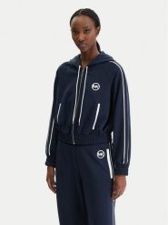 MICHAEL Michael Kors Bluza MR651X2K8N Granatowy Regular Fit. Niebieskie bluzy MICHAEL Michael Kors, m, bez wzorów, z syntetyku, bez kaptura. Za 769.99 zł.
