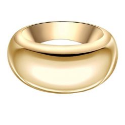 Yokoamii Pierscionek z mosiadzu w kolorze zlotym Pierścionki 1 ct Damski. Żółte pierścionki Yokoamii, pozłacane. Za 149.99 zł.