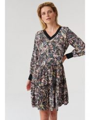 TATUUM Sukienka ze wzorem rozmiar: 38. Sukienki Tatuum, na co dzień, s, bez wzorów, z wiskozy, klasyczne, bez kołnierzyka, bez ramiączek, midi, proste. Za 135.17 zł.