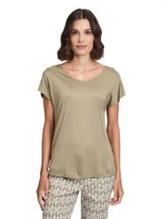 Betty Barclay Koszulka w kolorze oliwkowym rozmiar: 46. Zielone bluzki Betty Barclay, bez wzorów, z wiskozy, bez kołnierzyka, bez ramiączek. Za 82.99 zł.