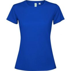 Koszulka Damska Estoril Z Krótkim Rękawem. Niebieskie bluzki ROLY, bez wzorów, sportowe, bez kołnierzyka, bez ramiączek. Za 33.99 zł.