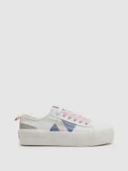 Pepe Jeans FOOTWEAR Sneakersy w kolorze białym rozmiar: 39. Białe trampki Pepe Jeans FOOTWEAR, bez wzorów, z jeansu, bez zapięcia. Za 151.95 zł.