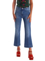 WRANGLER CROPPED FLARE DAMSKIE SPODNIE JEANSOWE JEANSY RETRO VIBES W230BG39W. Jeansy Wrangler, l, bez wzorów. Za 199.99 zł.