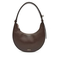 Torebka Furla. Brązowe torebki klasyczne Furla, bez wzorów, bez dodatków. Za 829.99 zł.