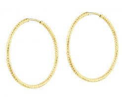 Złote kolczyki - koła. Żółte kolczyki Apart, złote. Za 1,129.00 zł.