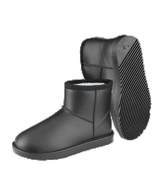 Krótkie kalosze ELT. Czarne kalosze ELT, bez wzorów, z futra. Za 186.00 zł.