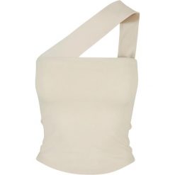 Top Damski Skrzyżowane Ramiączka. Brązowe topy Urban Classics, xl, bez wzorów, bez kołnierzyka, bez ramiączek. Za 72.99 zł.