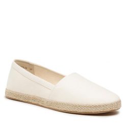 Espadryle DeeZee. Brązowe espadryle DeeZee, bez wzorów, bez obcasa, bez zapięcia. Za 79.99 zł.