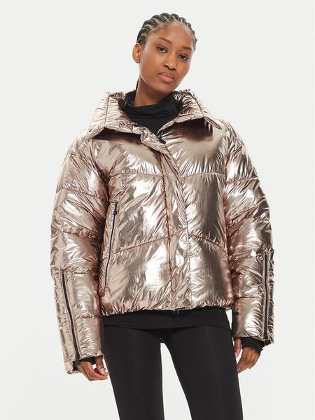 Frieda & Freddies Kurtka przejściowa 3743 Złoty Regular Fit. Żółte kurtki Frieda & Freddies, bez wzorów, z syntetyku, bez kaptura. Za 589.99 zł.