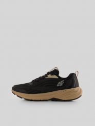4F Niskie buty trailowe VECTRUN z membraną damskie - czarne 37. Czarne obuwie sportowe 4f, z materiału, bez zapięcia, do biegania. Za 399.99 zł.