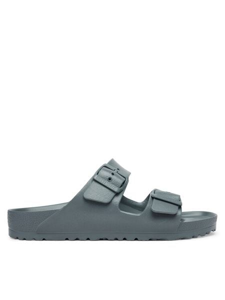 Birkenstock Klapki Arizona 1031352 Szary. Szare klapki Birkenstock, bez wzorów, z syntetyku, bez obcasa. Za 229.99 zł.